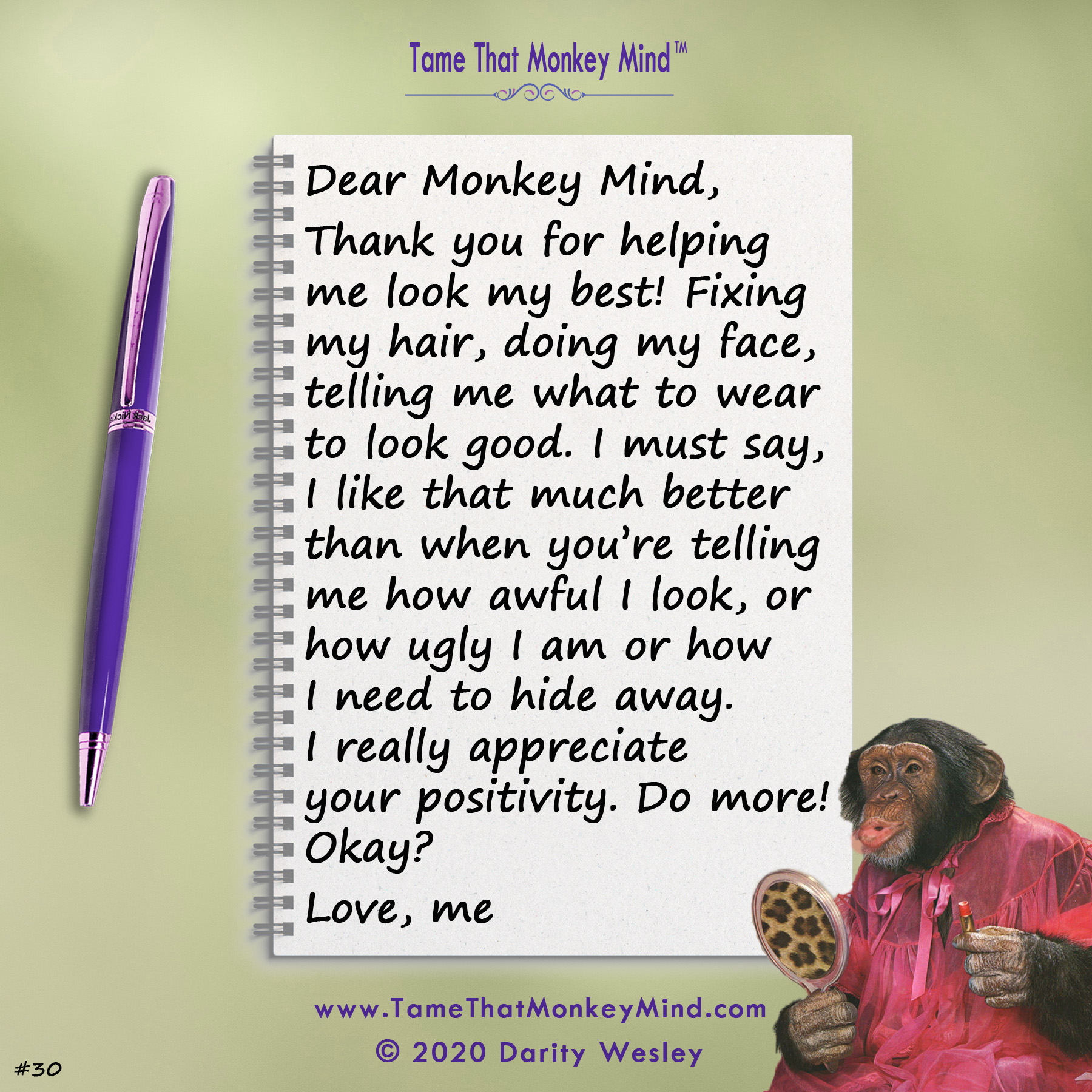 Dear Monkey Mind #30