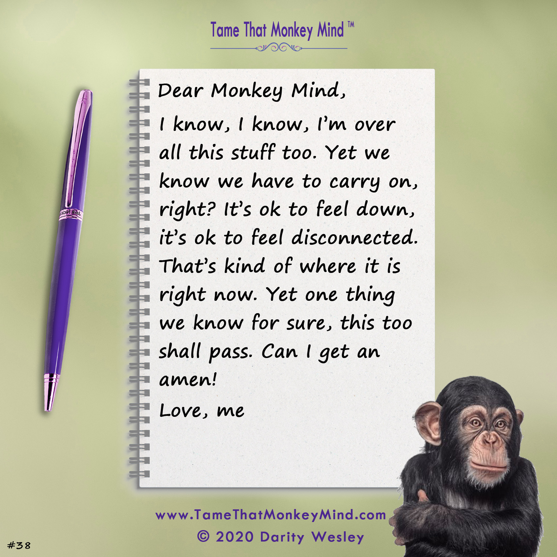 Dear Monkey Mind #38