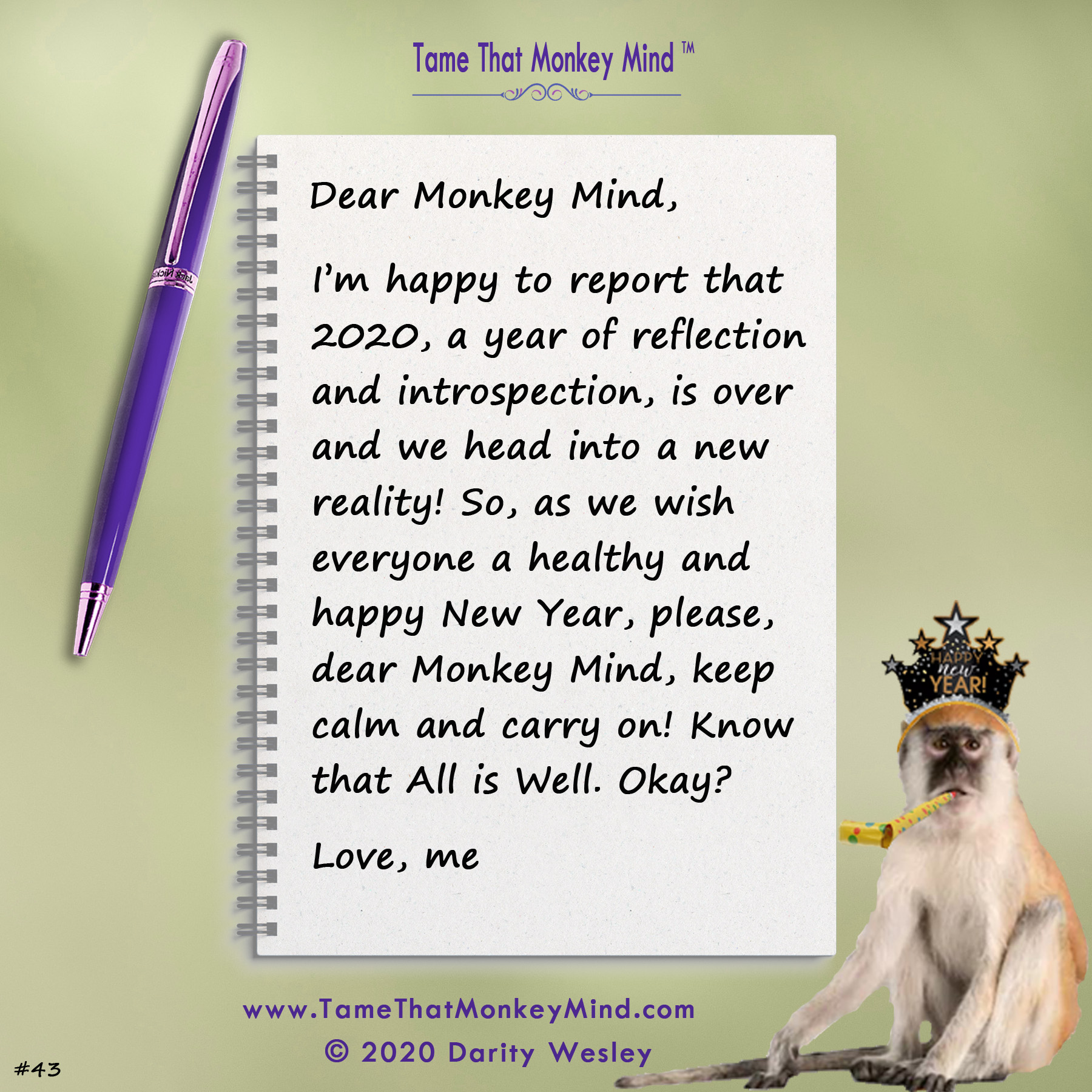 Dear Monkey Mind #43
