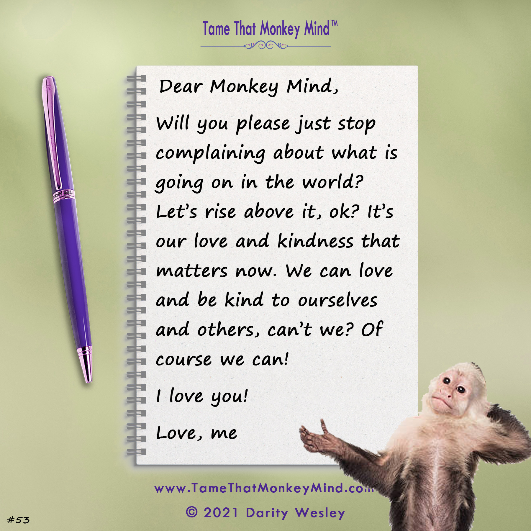 Dear Monkey Mind #53